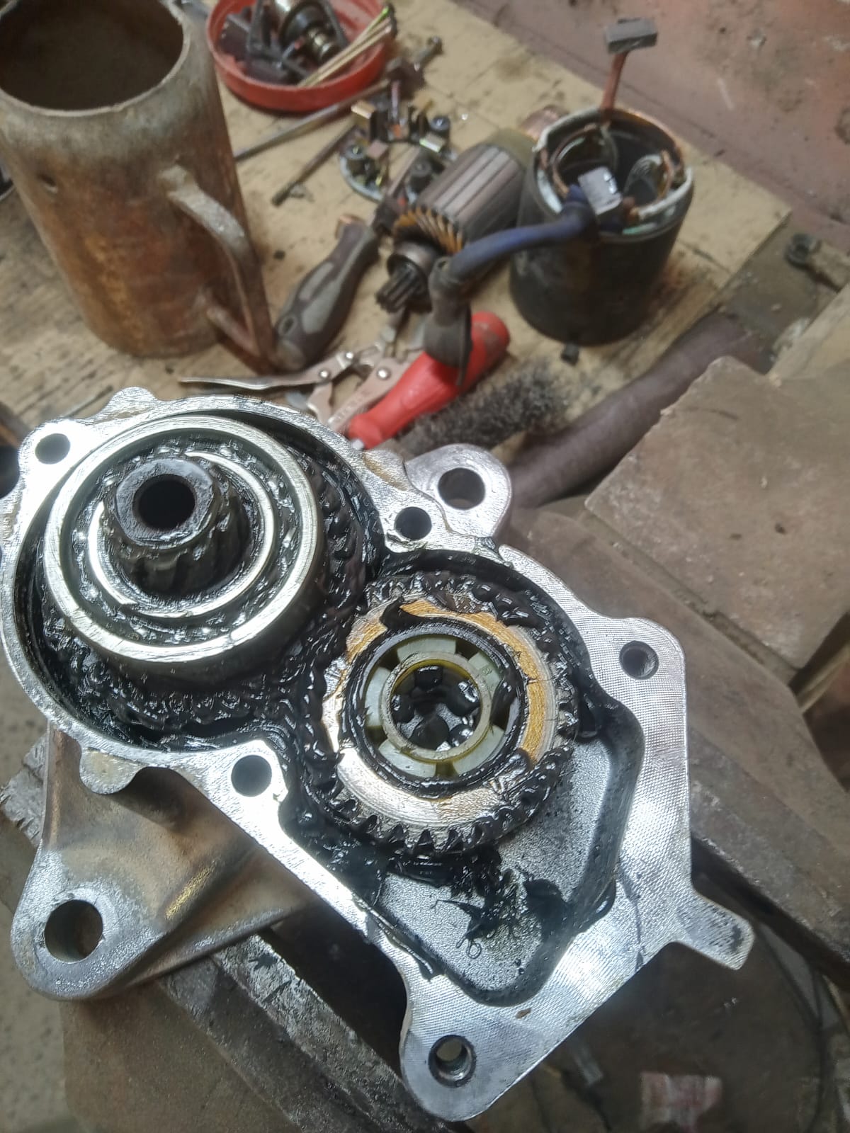 Taller mecánico en Liberia